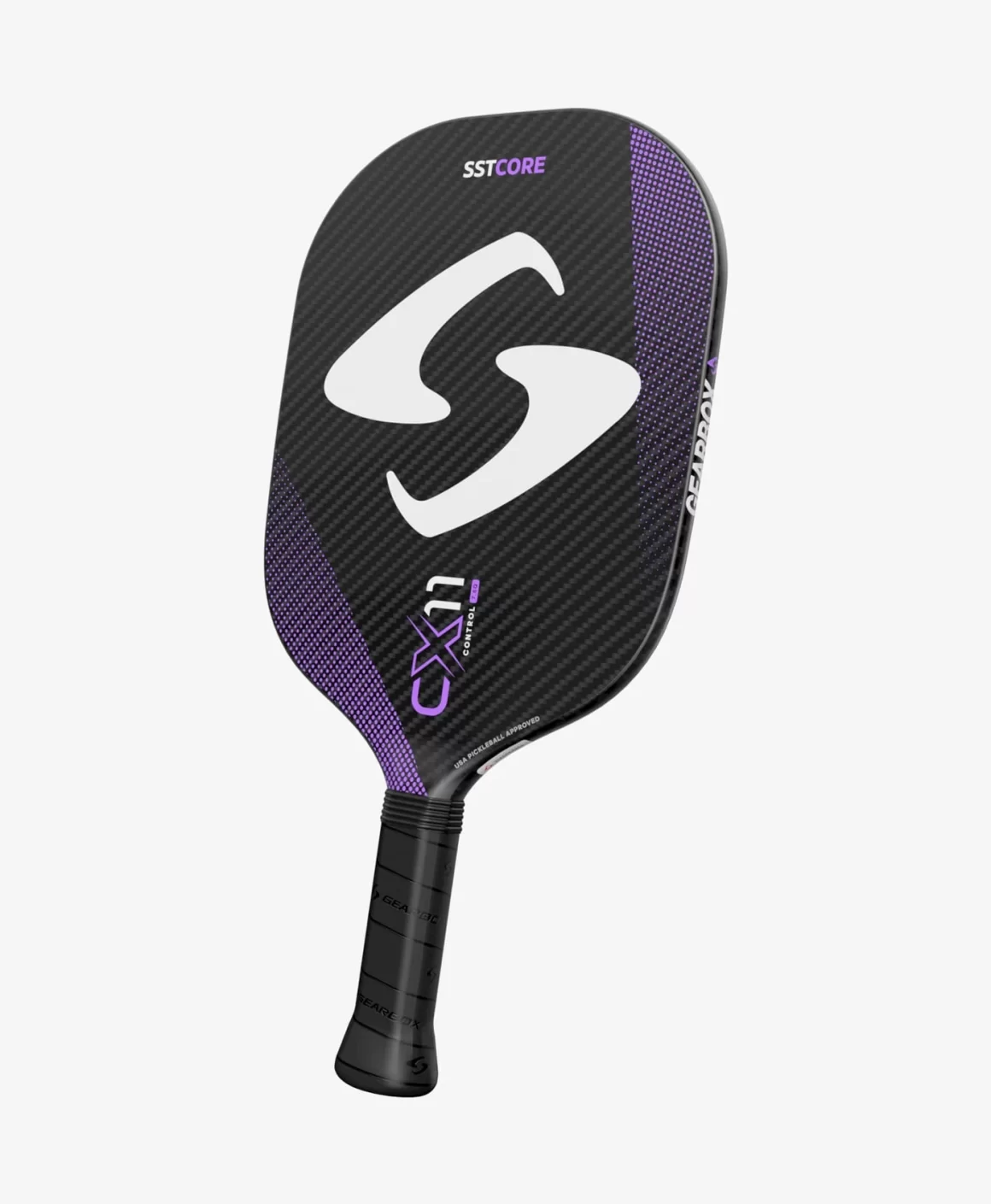 Gearbox Pickleball Paddles – CX11 Quad Control – Purple – 7.8oz