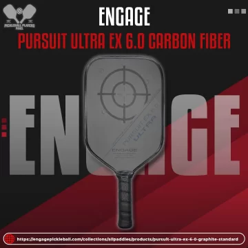 Engage Pursuit Ultra 6.0 Carbon Fiber Pickleball Paddles