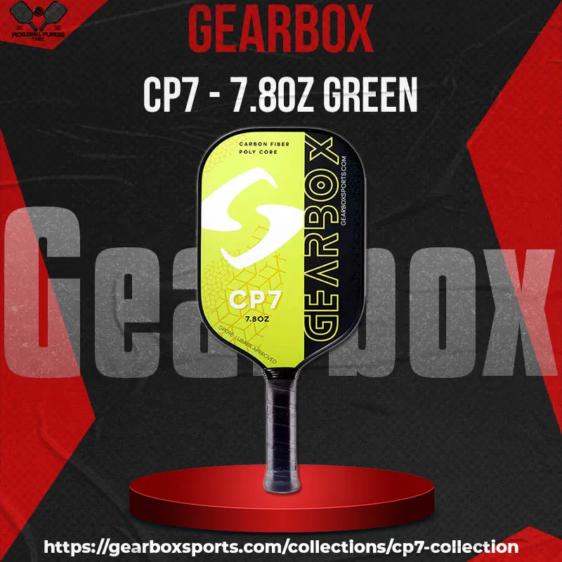 Gearbox CP7 – 7.8oz Green Pickleball Paddles