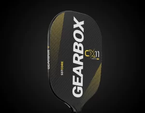 Gearbox Pickleball Paddles CX11 Quad Control - Yellow - 8.5oz