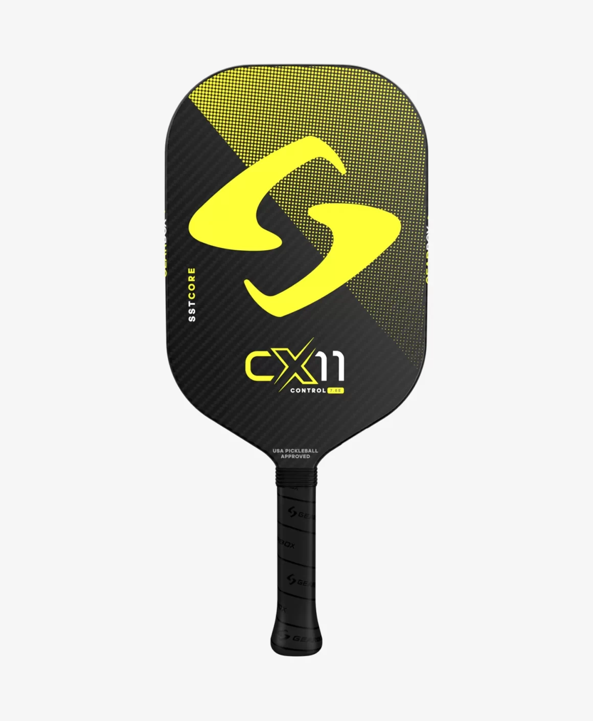 Gearbox Pickleball Paddles – CX11E Control – Yellow – 7.8oz