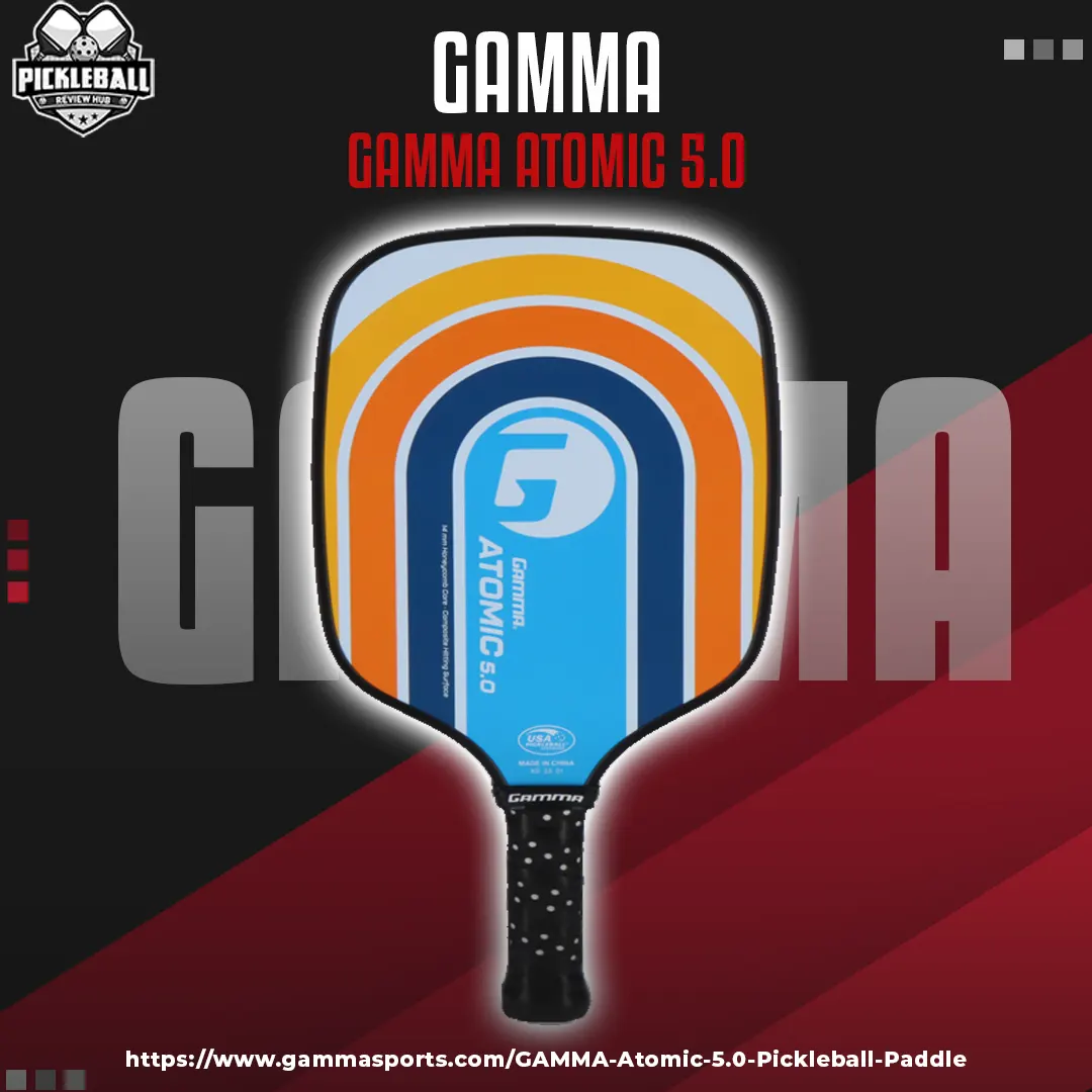 Gamma – Quantum Series – Atomic 5.0 Pickleball Paddle