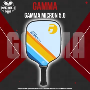 Gamma – Quantum Series – Micron 5.0 Pickleball Paddle