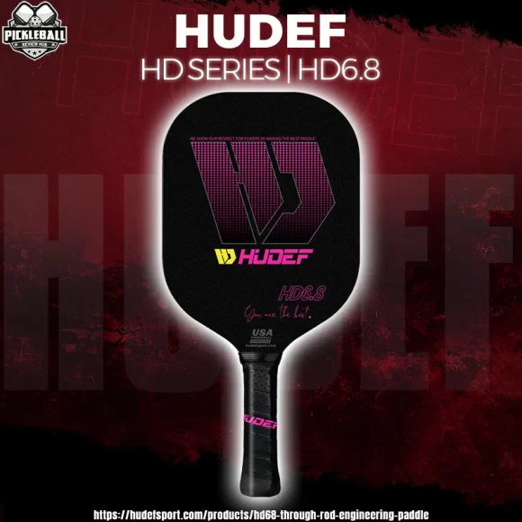 Hudef- HD Paddle Series – Hudef HD6.8 Pickleball Paddle