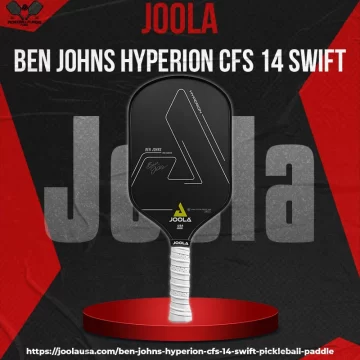 Joola Ben Johns Hyperion CFS 14 Swift Pickleball Paddle