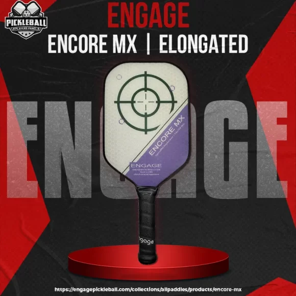 Engage – Engage Series – Encore MX – Elongated – Pickleball Paddle