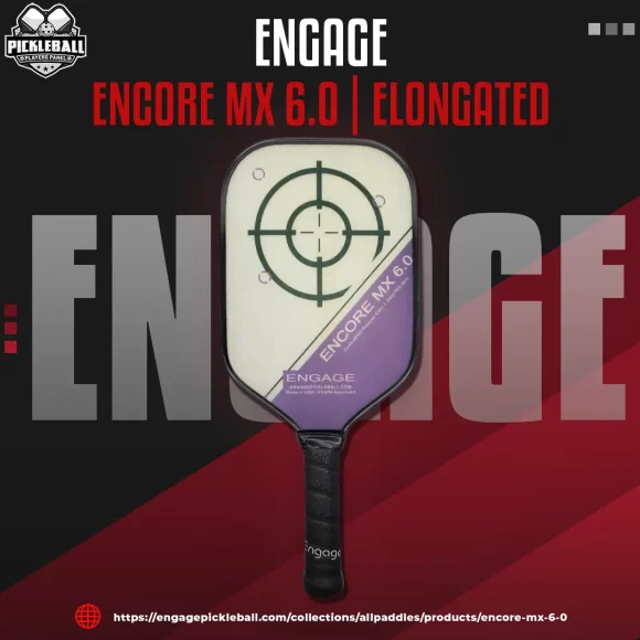 Engage – Engage Series – Encore MX 6.0 – Elongated – Pickleball Paddle