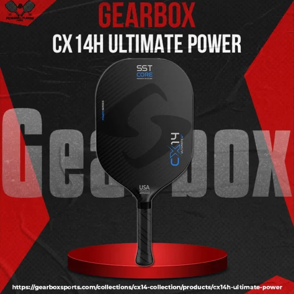 Gearbox Pickleball Paddles – CX14H Ultimate Power