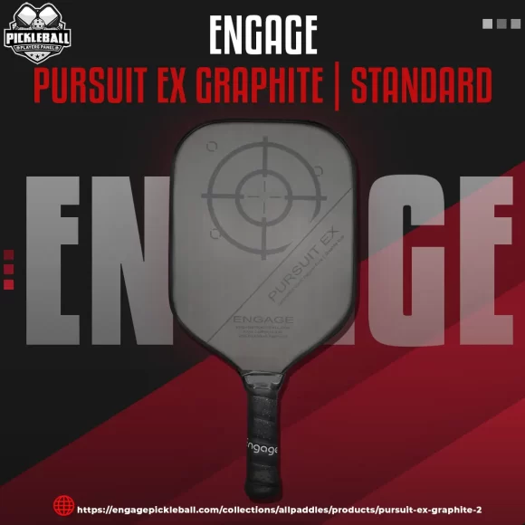 Engage – Engage Series – Pursuit EX Graphite – Standard – Pickleball Paddle