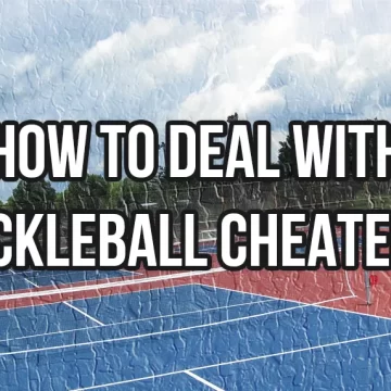 how to deal with pickleball cheaters