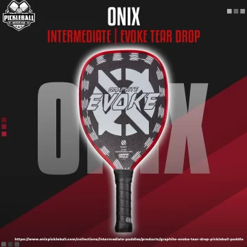 Onix – Evoke Tear Drop Graphite Pickleball Paddle