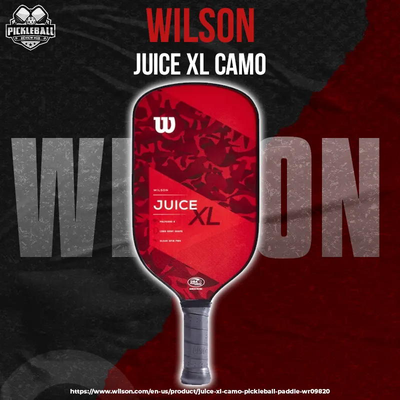 Wilson Juice XL Camo Pickleball Paddle